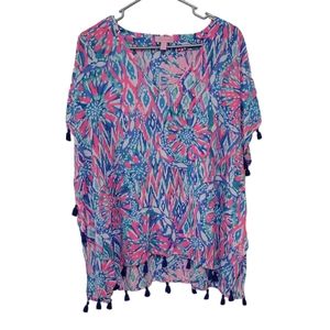 Lly Pulitzer Sydney Caftan Top L/XL